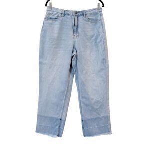 Pookie Loves Sebastian Womens Size 11/30 Blue Light Wash Denim Straight Jeans